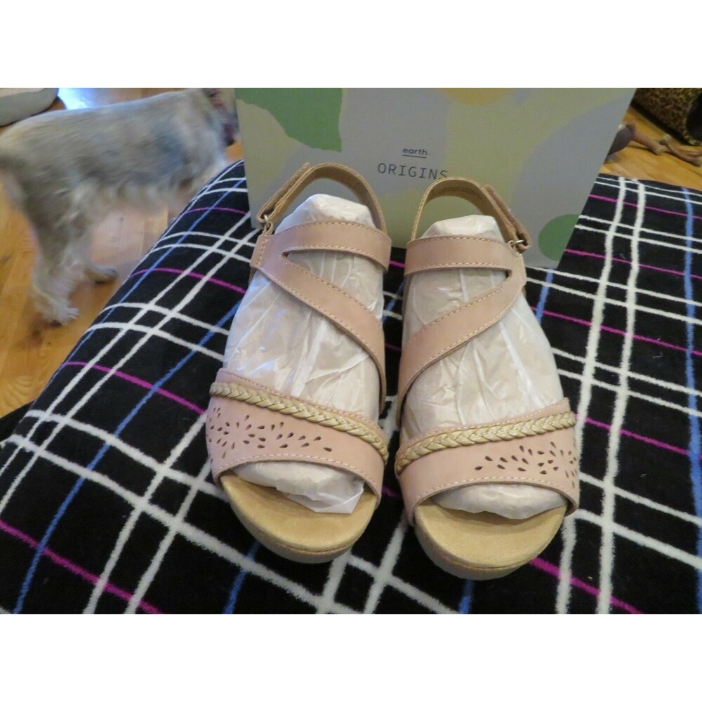 NWT Womens Blush Earth Origins Linden Laguna Sandals, 10 - Picture 2 of 3